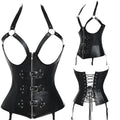 Underbust Corset Sexy Women's Underwear Waist Trainer Slimming Body Shaper Women Steampunk Lace-up Corset Plus Size Corset Top