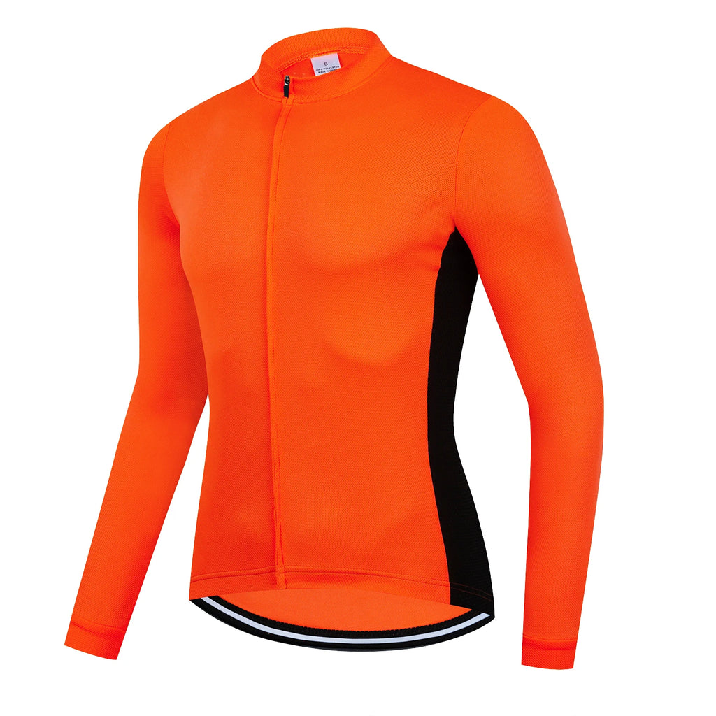 Men's and women's cycling sportswear, long-sleeved, form-fitting cycling sportswear, road cycling sportswear, professional team