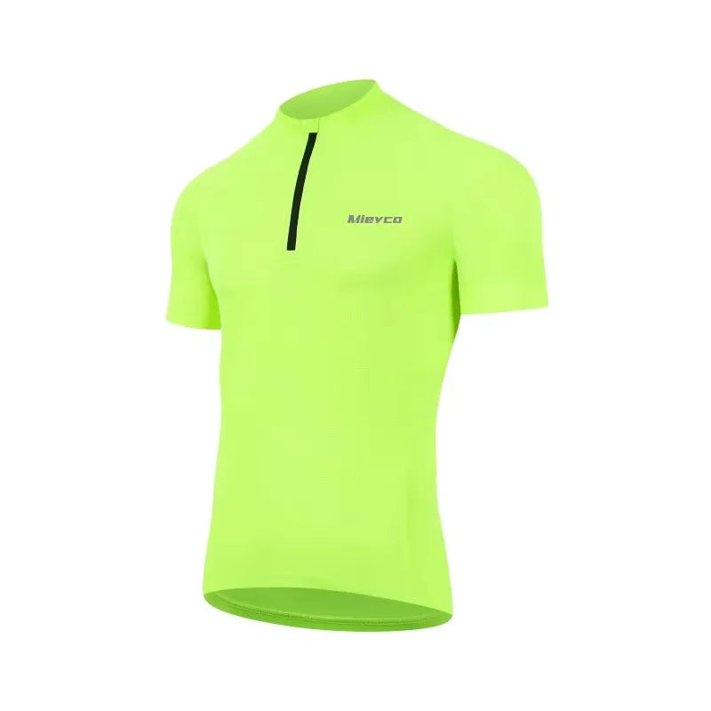 Men's Summer Cycling Sportswear, Short-Sleeved, Top-Quality Mountain Road Cycling Breathable Sportswear, Quick-Drying Sportswear